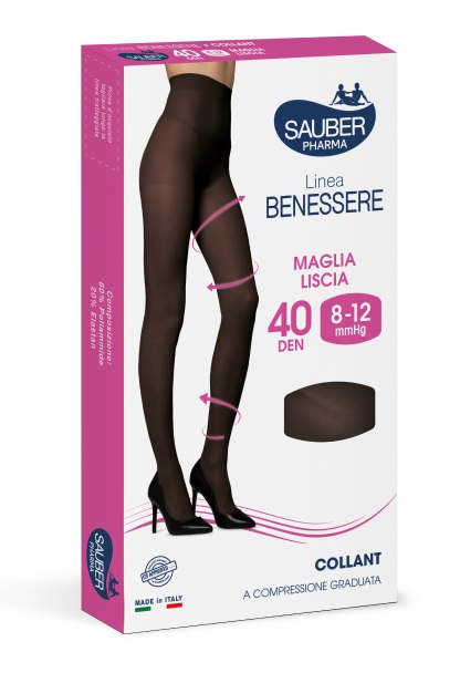 COLLANT VELATO SAUBER 8-12MMGH NERO 5 - Farmacia Murachelli Di Putelli dr. Giovanni