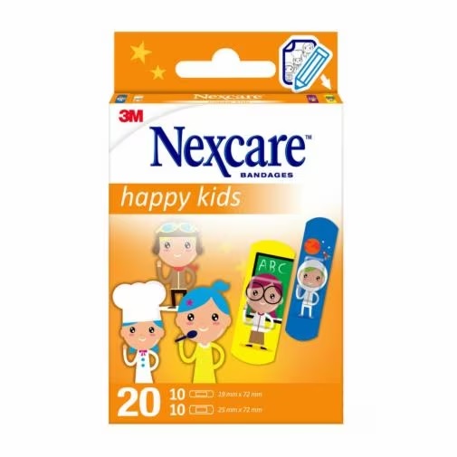 CEROTTI NEXCARE KIDS PLASTERS PROFESSIONS 20 PEZZI ASSORTITI - Farmacia Murachelli Di Putelli dr. Giovanni