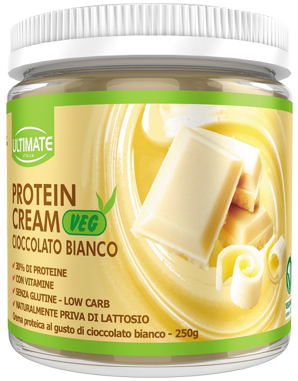 ULTIMATE PROTEIN CREAM VEG CIOCCOLATO BIANCO 250 G - Farmacia Murachelli Di Putelli dr. Giovanni