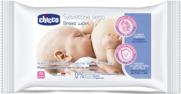 CHICCO SALVIETTE DETERGENTI PER IL SENO 72 PEZZI - Farmacia Murachelli Di Putelli dr. Giovanni