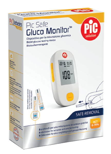 GLUCOMETRO CON MONITOR PIC GLUCO SAFE 1 PEZZO - Farmacia Murachelli Di Putelli dr. Giovanni