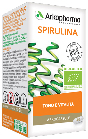 ARKO CAPSULE SPIRULINA BIO 45 CAPSULE - Farmacia Murachelli Di Putelli dr. Giovanni