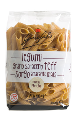 GAROFALO PENNONI PASTA SENZA GLUTINE LEGUMI E CEREALI 400 G - Farmacia Murachelli Di Putelli dr. Giovanni