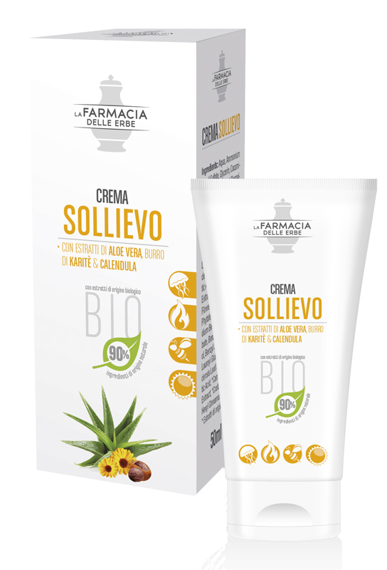 FARMACIA DELLE ERBE CREMA SOLLIEVO ALOE BIO 50 ML - Farmacia Murachelli Di Putelli dr. Giovanni