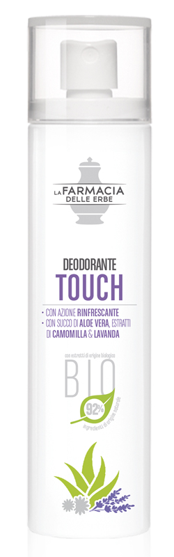 FARMACIA DELLE ERBE DEODORANTE NATURALE TOUCH BIO 100 ML - Farmacia Murachelli Di Putelli dr. Giovanni
