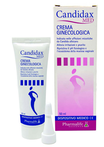 CANDIDAX MED CREMA GINECOLOGICA 50 ML - Farmacia Murachelli Di Putelli dr. Giovanni