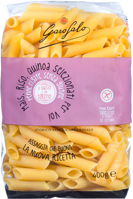 GAROFALO PENNE RIGATE SENZA GLUTINE 400 G - Farmacia Murachelli Di Putelli dr. Giovanni