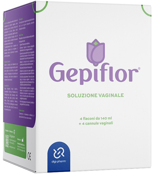 SOLUZIONE VAGINALE GEPIFLOR 4 FLACONI DA 140 ML - Farmacia Murachelli Di Putelli dr. Giovanni