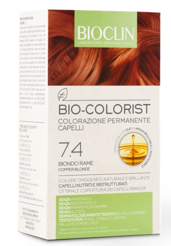 BIOCLIN BIO COLORIST 7,4 BIONDO RAME - Farmacia Murachelli Di Putelli dr. Giovanni