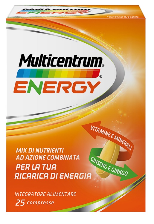 MULTICENTRUM MC ENERGY 25 COMPRESSE - Farmacia Murachelli Di Putelli dr. Giovanni