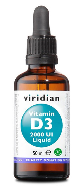 VIRIDIAN VITAMIN D3 2000UI LIQUID 50 ML - Farmacia Murachelli Di Putelli dr. Giovanni