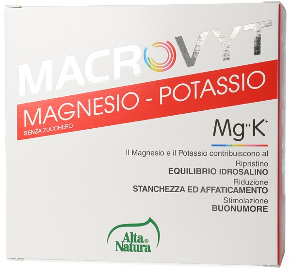 MACROVYT MAGNESIO/POTASSIO 18 BUSTINE - Farmacia Murachelli Di Putelli dr. Giovanni