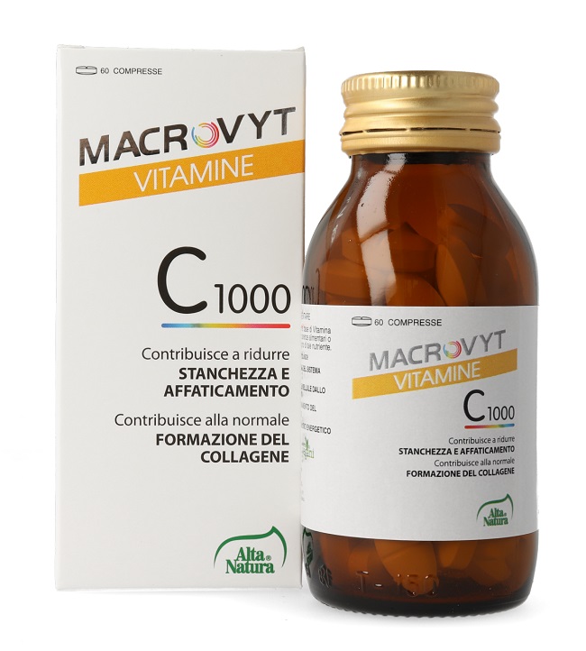 MACROVYT VITAMINA C 1000 FAST & SLOW 30 COMPRESSE - Farmacia Murachelli Di Putelli dr. Giovanni