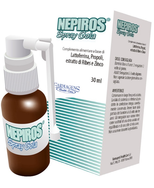 NEPIROS SPRAY GOLA 30 ML NUOVA FORMULA - Farmacia Murachelli Di Putelli dr. Giovanni