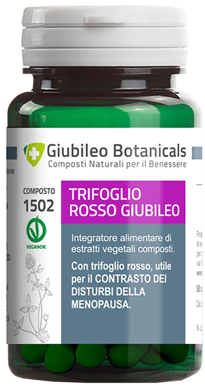 GIUBILEO BOTANICALS TRIFOGLIO ROSSO 50 CAPSULE - Farmacia Murachelli Di Putelli dr. Giovanni