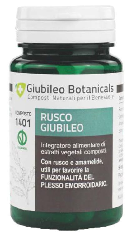 GIUBILEO BOTANICALS RUSCO 50 CAPSULE - Farmacia Murachelli Di Putelli dr. Giovanni