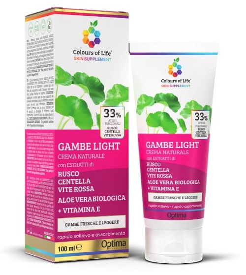 COLOURS OF LIFE SKIN SUPPLEMENT GAMBE LIGHT CREMA 100 ML - Farmacia Murachelli Di Putelli dr. Giovanni