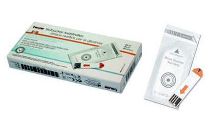 STRISCE MISURAZIONE GLICEMIA BEURER PER GLUCOMETRO GL44/GL50/GL50EVO IN FOIL 25 PEZZI - Farmacia Murachelli Di Putelli dr. Giovanni