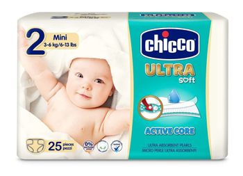CHICCO PANNOLINO ULTRA CHICCHO MINI 25 X 10 - Farmacia Murachelli Di Putelli dr. Giovanni