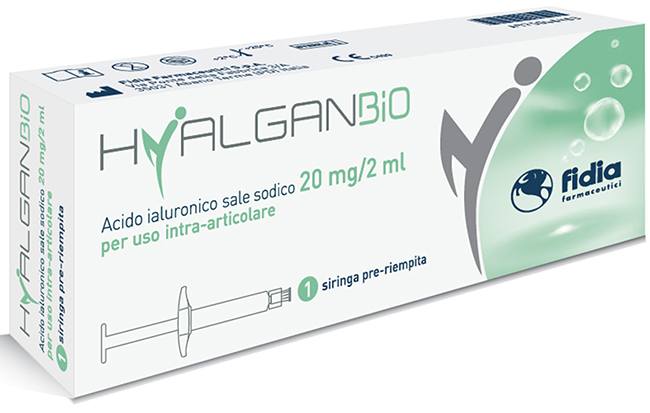 SIRINGA HYALGANBIO INTRA-ARTICOLARE 20MG 2 ML - Farmacia Murachelli Di Putelli dr. Giovanni