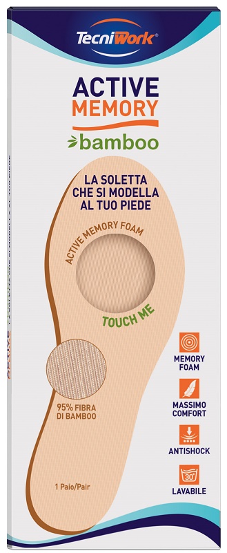 ACTIVE MEMORY SOLETTA BAMBOO 38 - Farmacia Murachelli Di Putelli dr. Giovanni