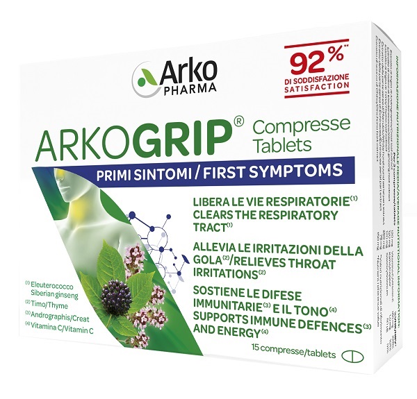 ARKOGRIP 15 COMPRESSE - Farmacia Murachelli Di Putelli dr. Giovanni