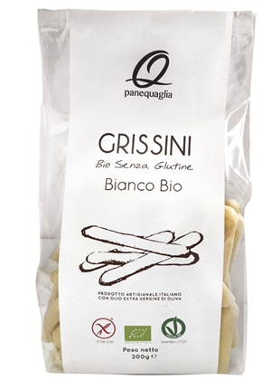 PANE QUAGLIA GRISSINI BIO BIANCHI 200 G - Farmacia Murachelli Di Putelli dr. Giovanni
