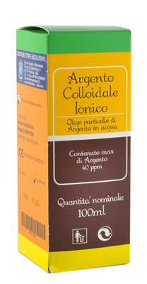 ARGENTO COLLOIDALE IONICO 40PPM CERTIFICATO SPRAY CON CONTAGOCCE 100 ML - Farmacia Murachelli Di Putelli dr. Giovanni