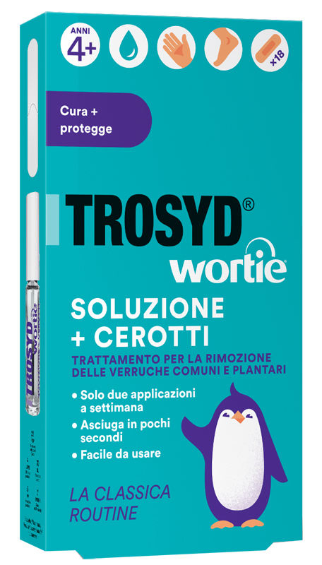 TROSYD WORTIE SOLUZIONE + CEROTTI - Farmacia Murachelli Di Putelli dr. Giovanni