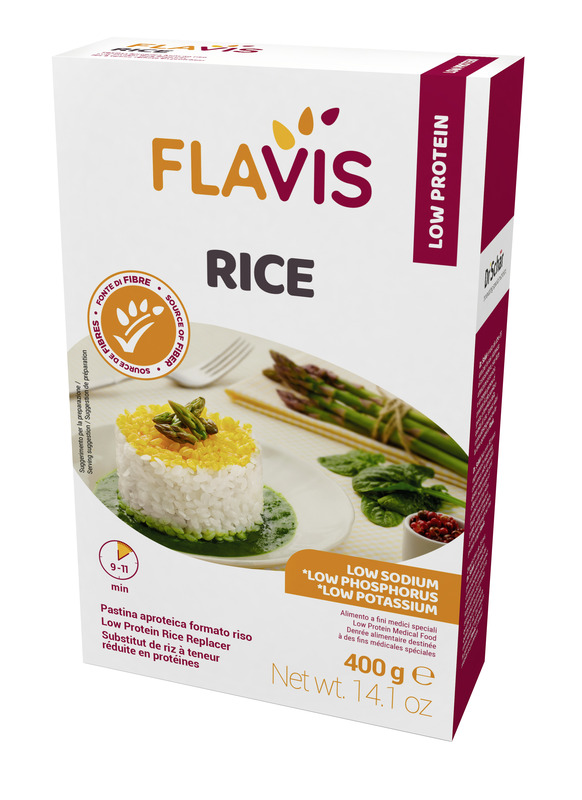FLAVIS RICE PASTINA APROTEICA FORMATO RISO 400 G - Farmacia Murachelli Di Putelli dr. Giovanni