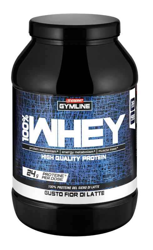 GYMLINE 100% WHEY CONCENTRATE LATTE 900 G - Farmacia Murachelli Di Putelli dr. Giovanni