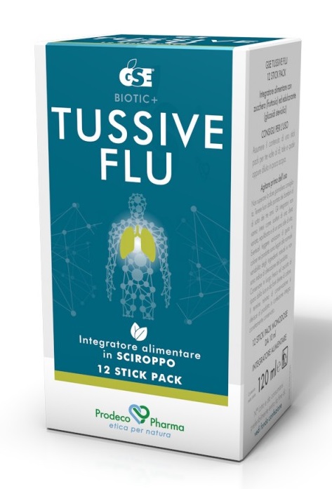 GSE TUSSIVE FLU 12 STICKPACK - Farmacia Murachelli Di Putelli dr. Giovanni