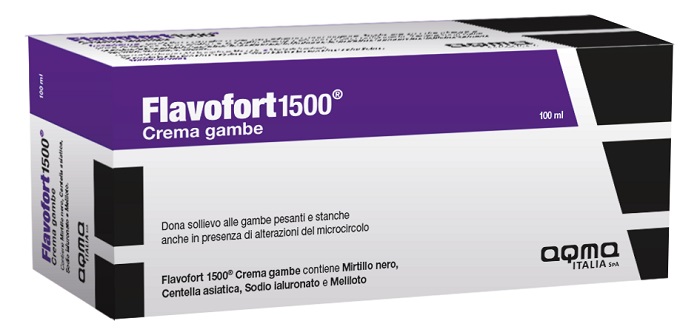 FLAVOFORT 1500 CREMA GAMBE 100 ML - Farmacia Murachelli Di Putelli dr. Giovanni
