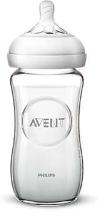 AVENT BIBERON NATURAL VETRO 240ML - Farmacia Murachelli Di Putelli dr. Giovanni