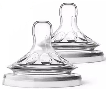 AVENT 2 TETTARELLE NATURAL FLUSSO ABBONDANTE 4 FORI - Farmacia Murachelli Di Putelli dr. Giovanni