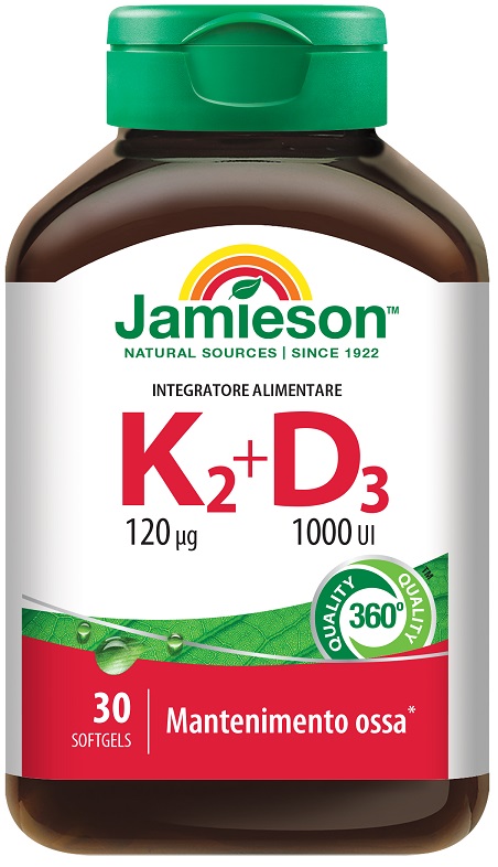 JAMIESON K2+D3 30 PERLE - Farmacia Murachelli Di Putelli dr. Giovanni