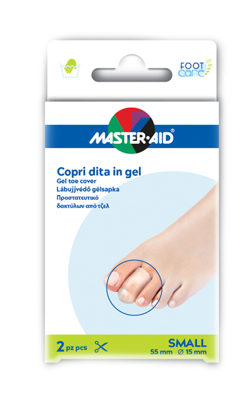 COPRI DITA MASTER-AID FOOTCARE IN GEL SMALL 2 PEZZI C1 - Farmacia Murachelli Di Putelli dr. Giovanni