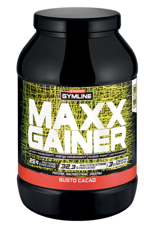 GYMLINE MAXX GAINER CACAO 1,5 KG - Farmacia Murachelli Di Putelli dr. Giovanni