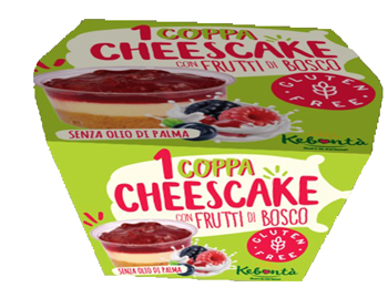 KEBONTA' COPPA CHEESECAKE FRUTTI DI BOSCO 100 G - Farmacia Murachelli Di Putelli dr. Giovanni