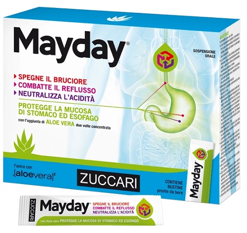MAYDAY SOSPENSIONE PER USO ORALE ALLA MENTA 24 BUSTINE 10 ML - Farmacia Murachelli Di Putelli dr. Giovanni