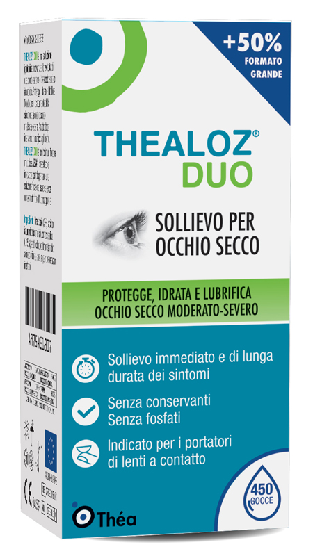THEALOZ DUO SOLUZIONE OFTALMICA FLACONE 15 ML - Farmacia Murachelli Di Putelli dr. Giovanni