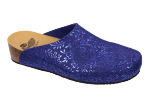 SILENE IRIDESCENT PRINTED FELT WOMENS ROYAL BLUE 37 MATERIALE TOMAIA FELTRO FODERA TOMAIA SFODERATO SOTTOPIEDE MICROFIBRA SUOLA EVA FITTING F AW18 1 PAIO - Farmacia Murachelli Di Putelli dr. Giovanni