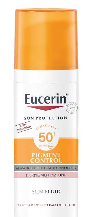 EUCERIN SUN PROTECTION SPF 50+ PIGMENT CONTROL SUN FLUID 50 ML - Farmacia Murachelli Di Putelli dr. Giovanni