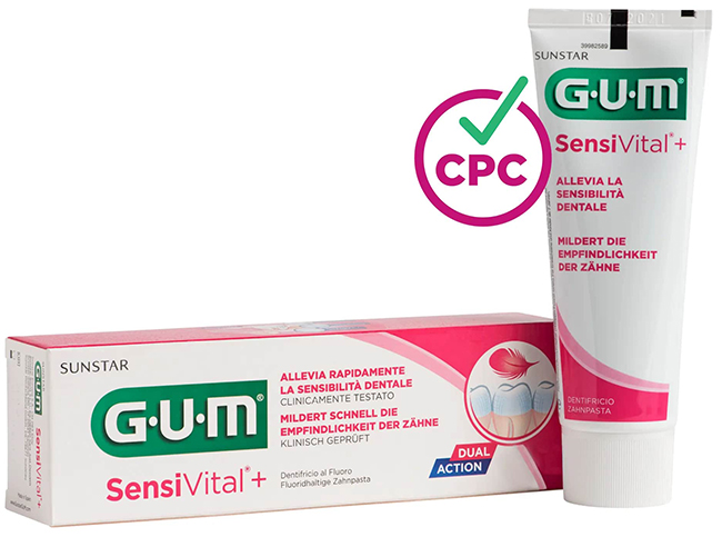 GUM SENSIVITAL + DENTIFRICIO 75 ML - Farmacia Murachelli Di Putelli dr. Giovanni
