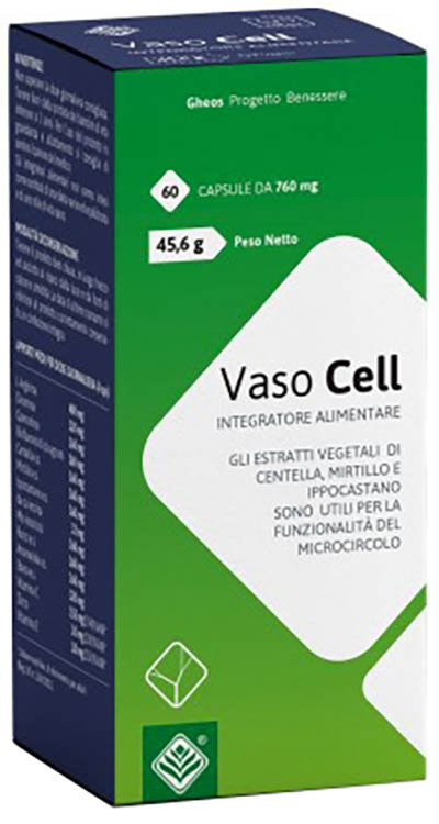 VASO CELL 60 CAPSULE - Farmacia Murachelli Di Putelli dr. Giovanni