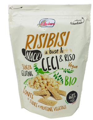 RISIBISI MINI GRISSINI DI CECI E RISO BIO 80 G - Farmacia Murachelli Di Putelli dr. Giovanni