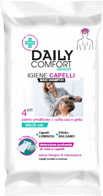DAILY COMFORT SENIOR PANNI SHAMPOO 4 PEZZI - Farmacia Murachelli Di Putelli dr. Giovanni