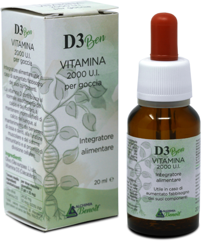 D3 BEN VITAMINA 20 ML - Farmacia Murachelli Di Putelli dr. Giovanni