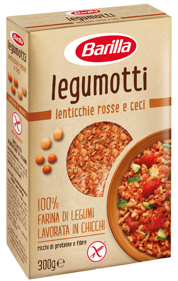 BARILLA LEGUMOTTI LENTICCHIE ROSSE E CECI 300 G - Farmacia Murachelli Di Putelli dr. Giovanni