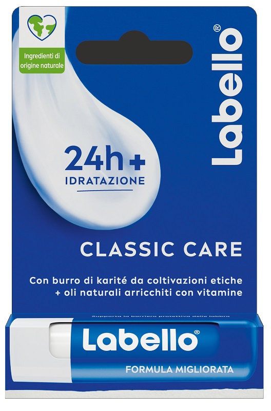 LABELLO CLASSIC CARE STICK 24H IDRATAZIONE FONDENTE SULLE LABBRA 5,5 ML - Farmacia Murachelli Di Putelli dr. Giovanni